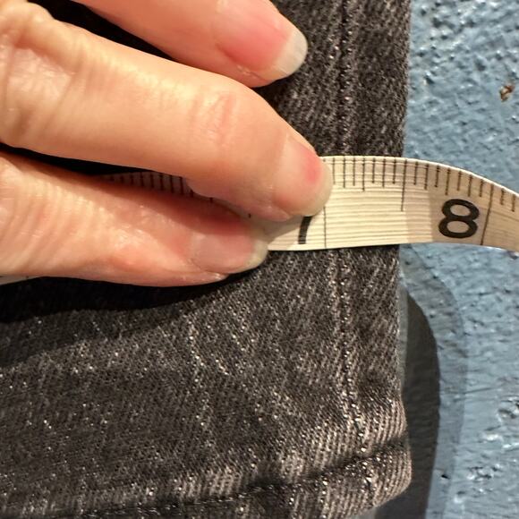 NWT Kirkland Size 8 Inseam 28 Black Jeans High Rise Straight Fit Basics Fall - Picture 6 of 11